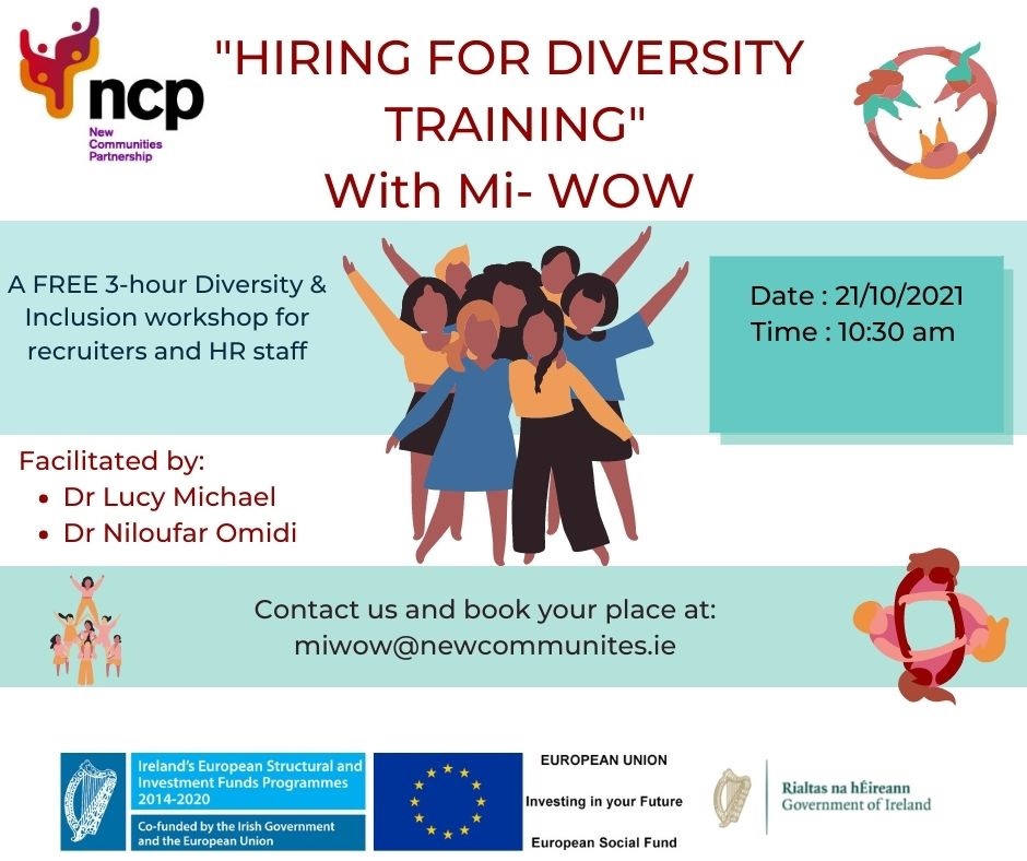 Hiring for Diversity poster