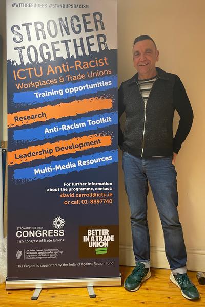 David Carroll, ICTU Anti-Racism Project Coordinator